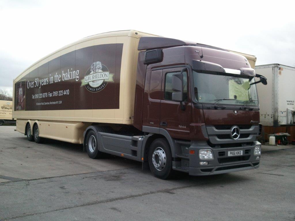 Keep on trucking GH Sheldon Family Bakers